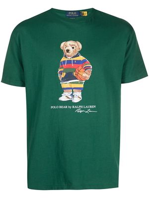 Polo Ralph Lauren Polo Bear-print T-shirt - Green