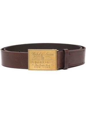 Polo Ralph Lauren Polo Heritage leather belt - Brown