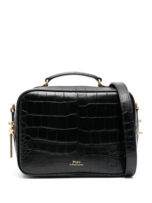 Polo Ralph Lauren Polo ID leather bag - Black