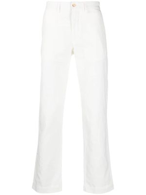 Polo Ralph Lauren Polo-motif straight-leg trousers - White