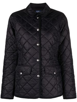 Polo Ralph Lauren Polo Polo-embroidered quilted jacket - Black
