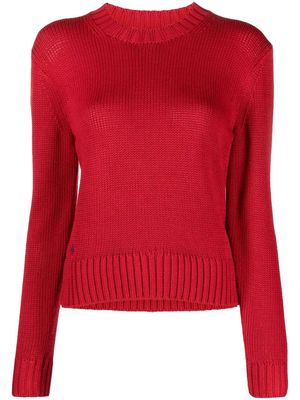 Polo Ralph Lauren Polo Pony chunky-knit jumper - Red