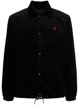 Polo Ralph Lauren Polo Pony corduroy shirt jacket - Black