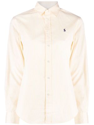 Polo Ralph Lauren Polo Pony-embroidered cotton shirt - White