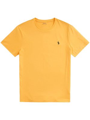 Polo Ralph Lauren Polo Pony-embroidered cotton T-shirt - Yellow