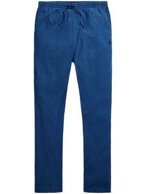 Polo Ralph Lauren Polo Pony-embroidered cotton trousers - Blue