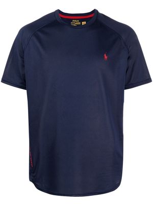 Polo Ralph Lauren Polo Pony-embroidered crew-neck T-shirt - Blue