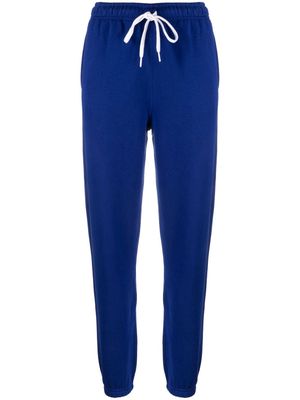 Polo Ralph Lauren Polo Pony-embroidered jersey track pants - Blue