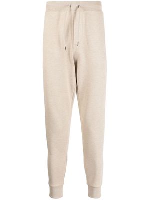 Polo Ralph Lauren Polo Pony-embroidered jersey track pants - Neutrals