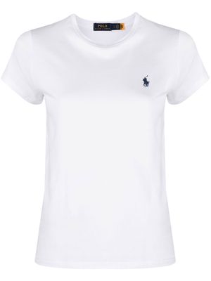 Polo Ralph Lauren Polo Pony-embroidered T-shirt - White