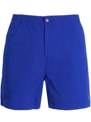 Polo Ralph Lauren Polo Pony embroidered twill shorts - Blue