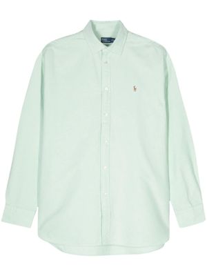 Polo Ralph Lauren Polo-Pony-embroidery cotton shirt - Green