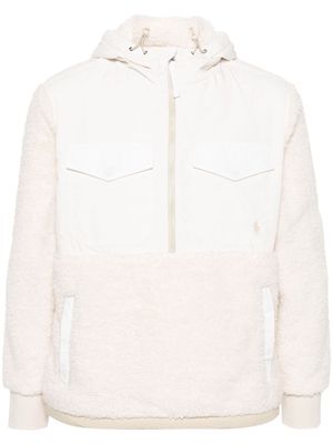 Polo Ralph Lauren Polo-Pony-embroidery hoodie - White