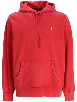 Polo Ralph Lauren Polo Pony-motif cotton hoodie - Red