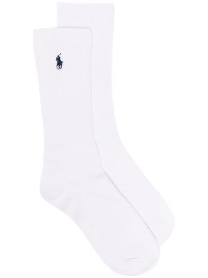 Polo Ralph Lauren Polo Pony-motif socks - White