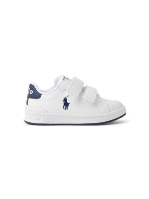 Polo Ralph Lauren Polo Pony touch-strap sneakers - White