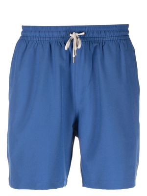 Polo Ralph Lauren Pony-embroidered drawstring swim shorts - Blue