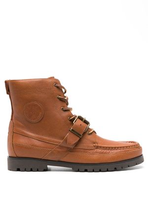 Polo Ralph Lauren Ranger leather boots - Brown