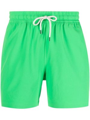 Polo Ralph Lauren rear logo-patch swim shorts - Green