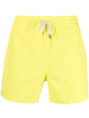 Polo Ralph Lauren rear logo-patch swim shorts - Yellow