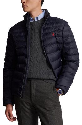 Polo Ralph Lauren Recycled Nylon Puffer Coat in Collection Navy