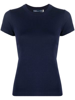Polo Ralph Lauren ribbed short-sleeve T-shirt - Blue