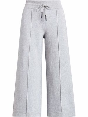 Polo Ralph Lauren RLX drawstring flared cropped trousers - Grey