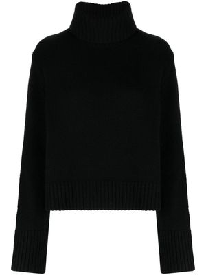 Polo Ralph Lauren roll-neck wool-blend jumper - Black