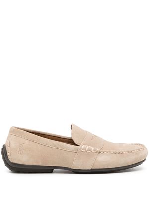 Polo Ralph Lauren round-toe slip-on loafers - Neutrals