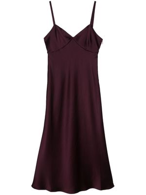 Polo Ralph Lauren satin sleeveless gown - Purple