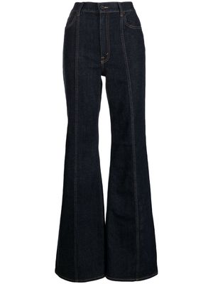 Polo Ralph Lauren seam-detailed flared jeans - Blue