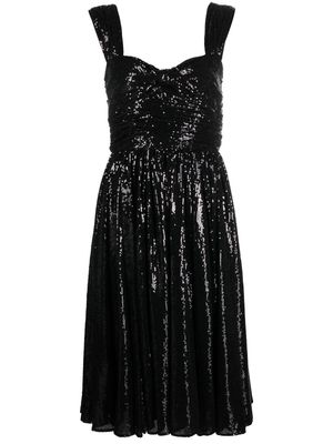 Polo Ralph Lauren sequin-embellished midi dress - Black