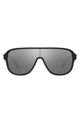 Polo Ralph Lauren Shield Sunglasses in Matte Black