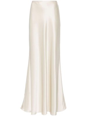 Polo Ralph Lauren silk midi skirt - Neutrals