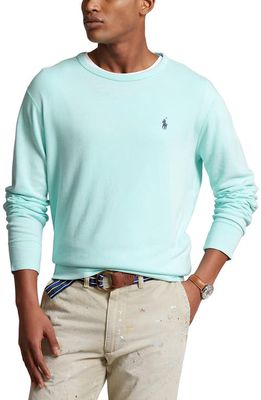 Polo Ralph Lauren Spa Terry Sweatshirt in Island Aqua
