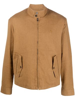Polo Ralph Lauren stand-up collar shirt jacket - Brown
