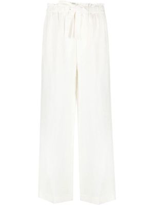 Polo Ralph Lauren straight-leg linen trousers - White