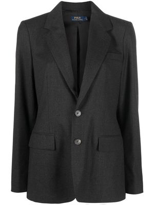 Polo Ralph Lauren stretch-wool single-breasted blazer - Grey