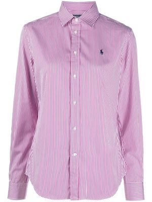 Polo Ralph Lauren striped cotton shirt - Purple