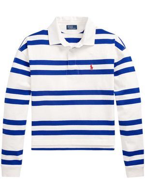 Polo Ralph Lauren striped cotton top - White