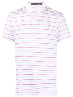 Polo Ralph Lauren striped performance polo shirt - White