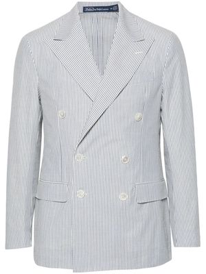 Polo Ralph Lauren striped seersucker blazer - Neutrals