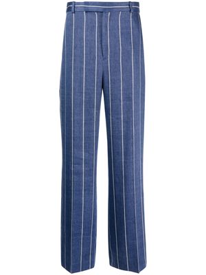 Polo Ralph Lauren striped straight-leg trousers - Blue