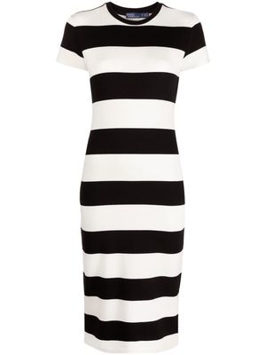 Polo Ralph Lauren striped T-shirt dress - Black