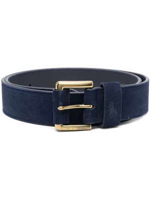 Polo Ralph Lauren suede buckle belt - Blue