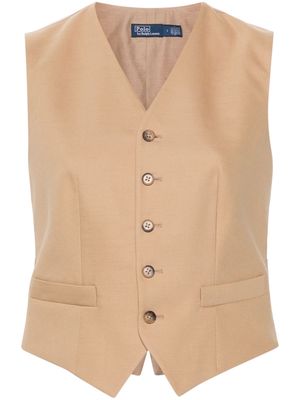 Polo Ralph Lauren tailored twill waistcoat - Neutrals