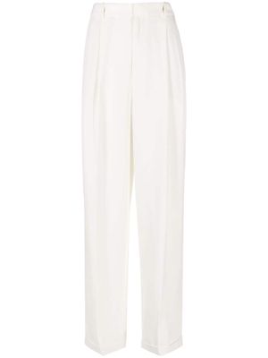 Polo Ralph Lauren tailored wide-leg trousers - White