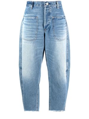 Polo Ralph Lauren tapered cropped jeans - Blue