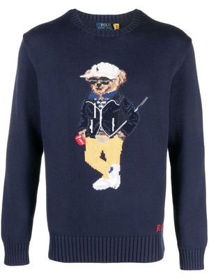 Polo Ralph Lauren Teddy Bear knitted jumper - Blue