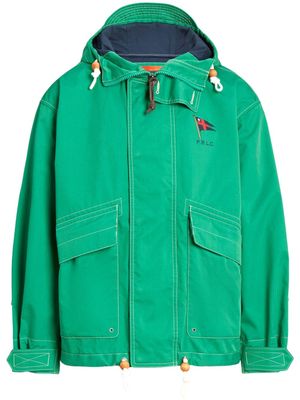 Polo Ralph Lauren Truro logo-print hooded jacket - Green